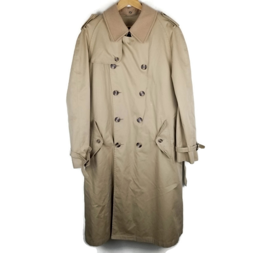 Hart Schaffner Marx Trench Coat Removable Lining